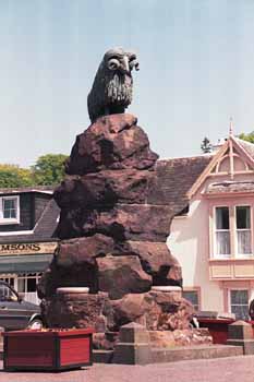 Ram statue in Moffat