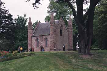 Scone Palace Chapel and Boot hill